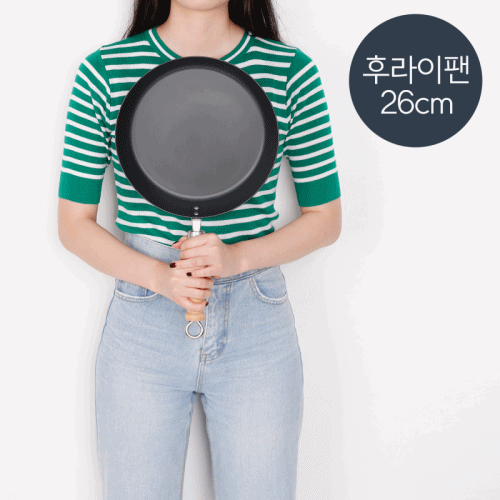 NEW FRYING PAN 800 degree eco-friendly cast iron F