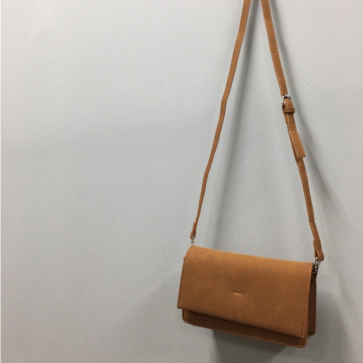 New Simple Mini Cross Back Bag Cute Girl Back Coat