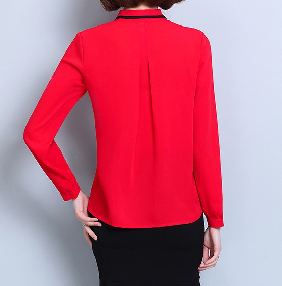 NEW FASHION LADY GIRL Blouse Big gold modern blous