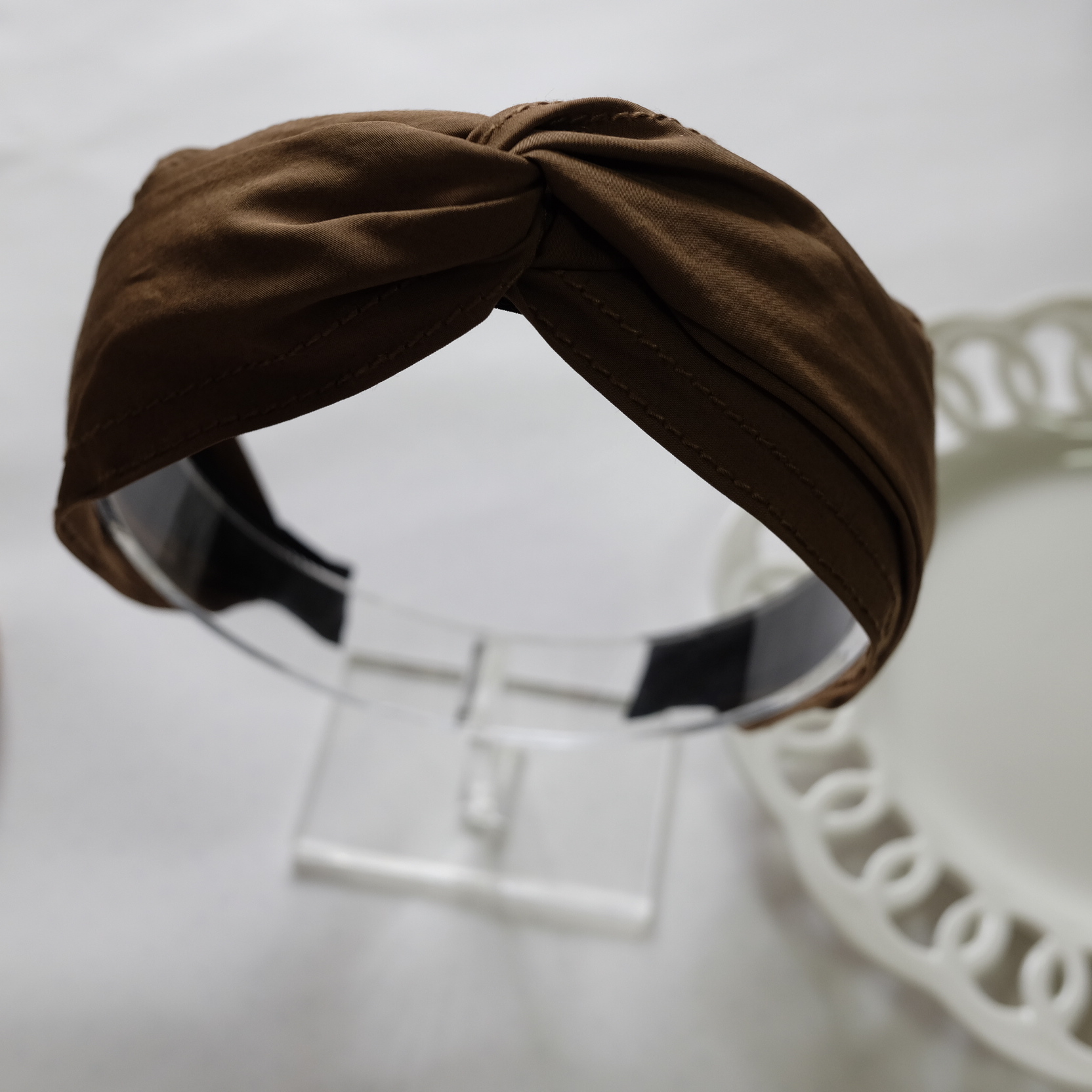 Headband Wide twist Plain hair band Bandana 3color