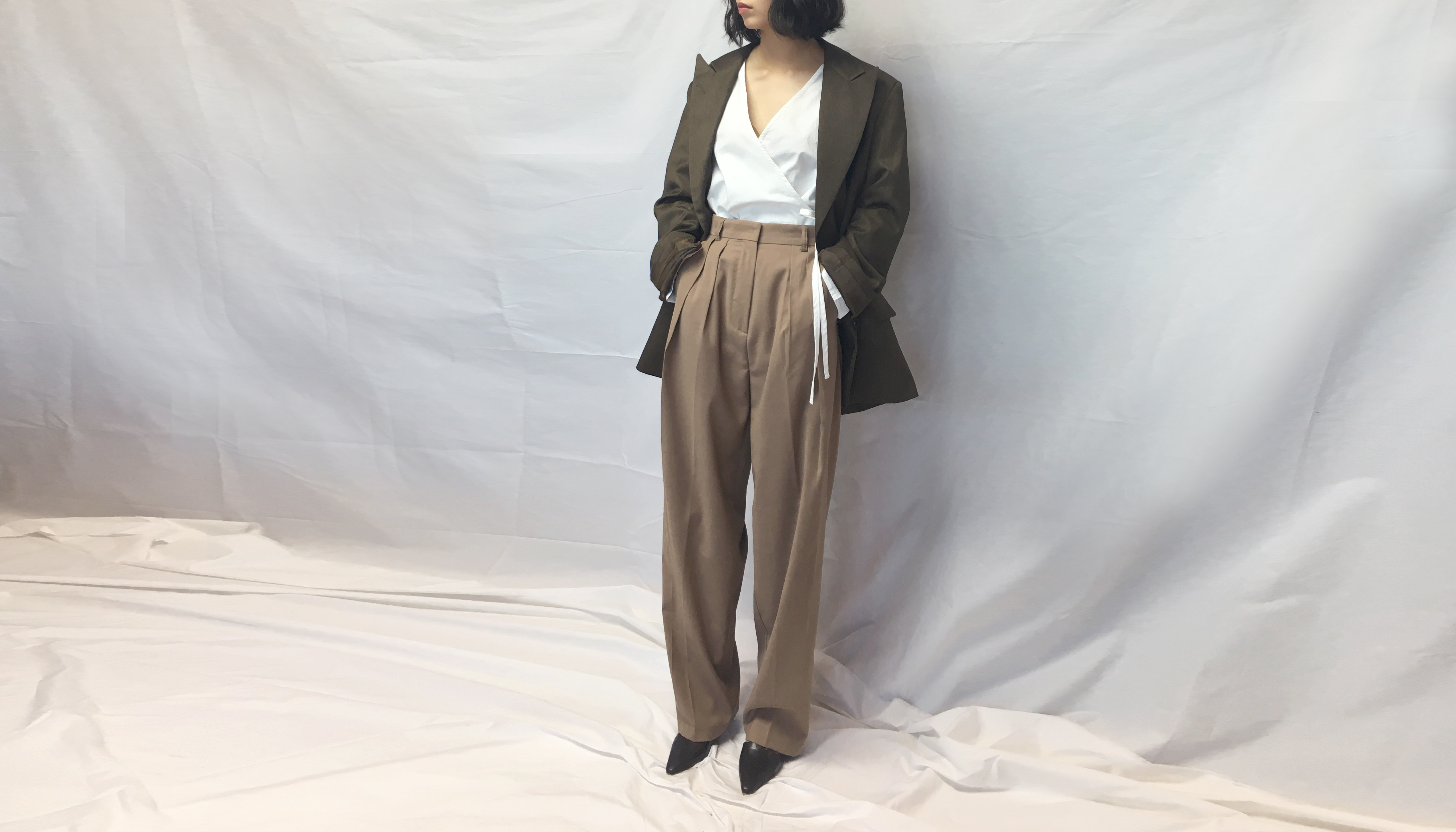 Wool blended set-up more open products