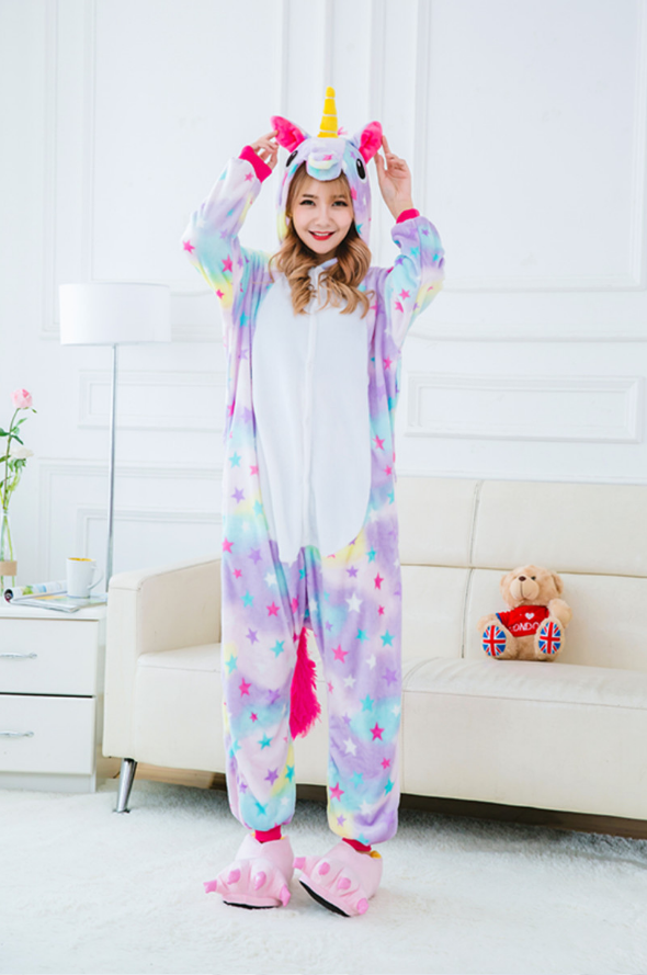 New Fairy ♪ Unicorn Animal Pajamas Full body fall 