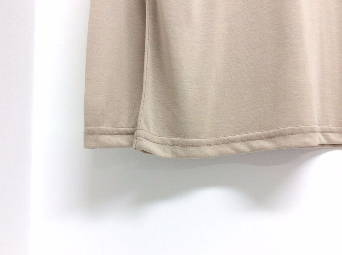 Brand Basic Modal Long Sleeve T-shirt Women Round 