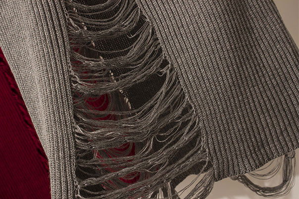 H line knit long skirt Daily look casual look Coor