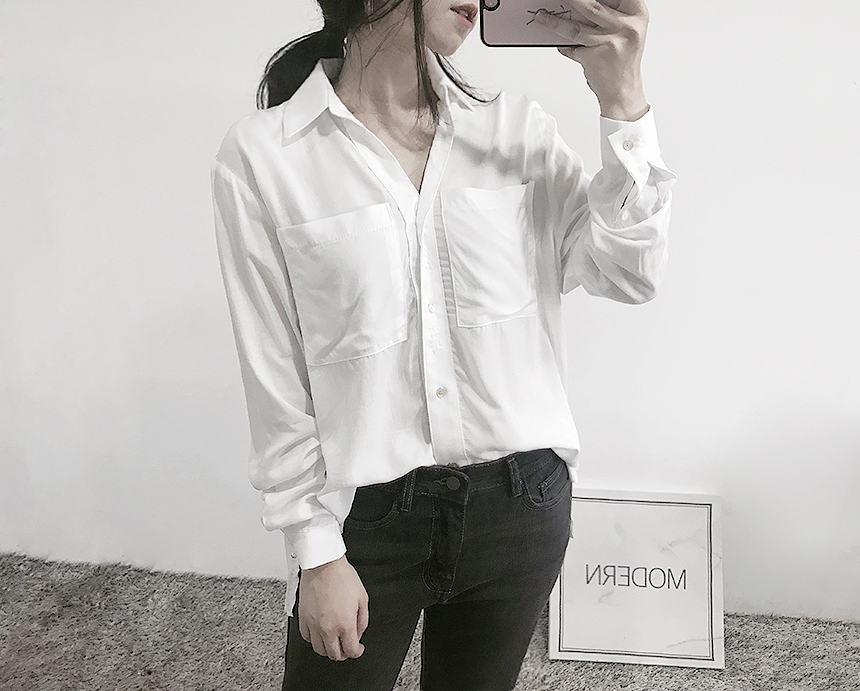 Silk Blouse Suits Coody Office Looks Silk Women