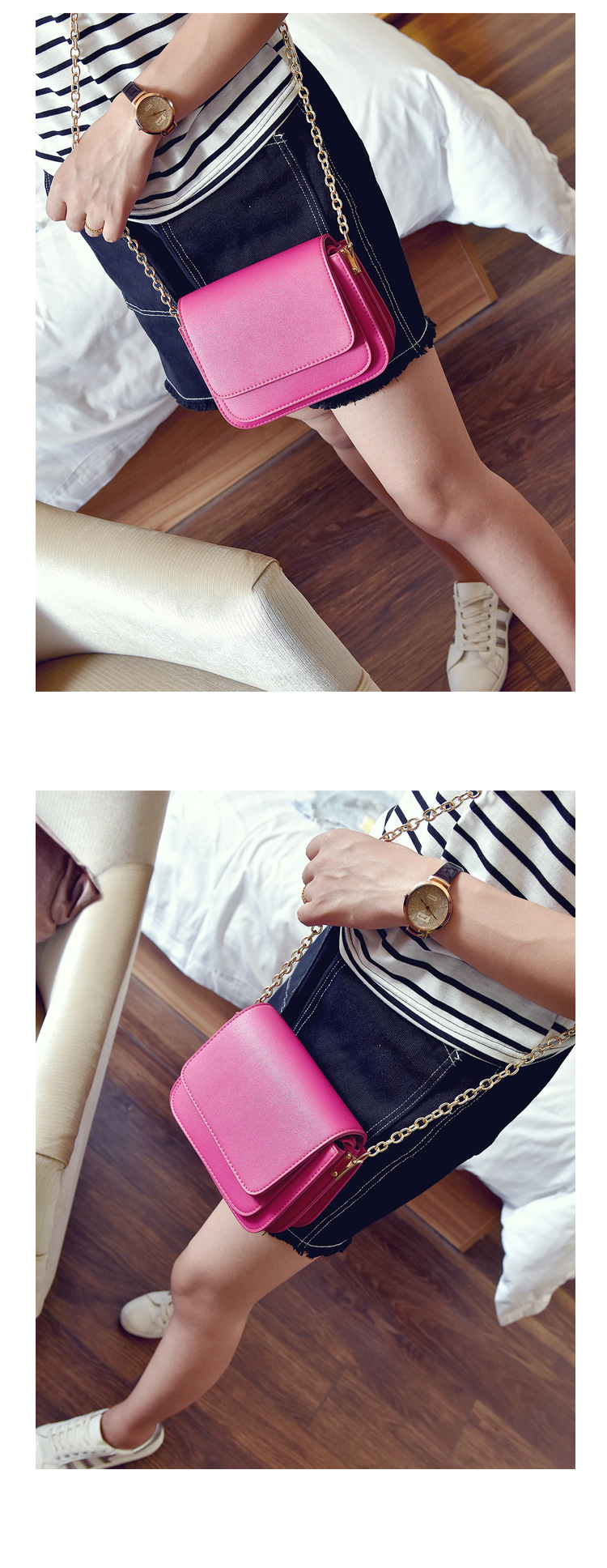 New cross-chain mini bag 20 pretty ladies three-wo