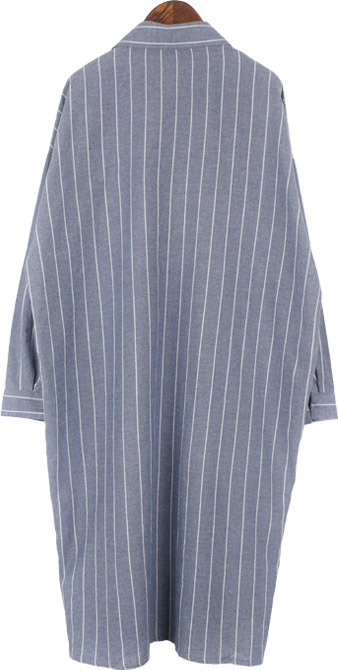 Cecese Darie Long Stripe Southern Shirt Check Mult