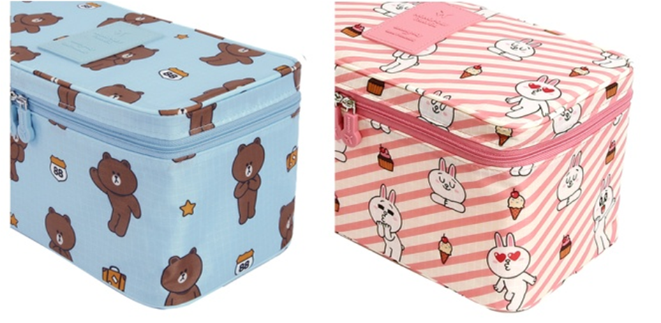 NEW TRAVEL STORAGE ORGANISER LINE FRIENDS