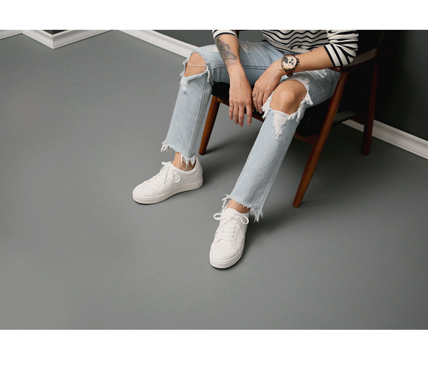 Men Height Shoes Men's high-heeled men's sne