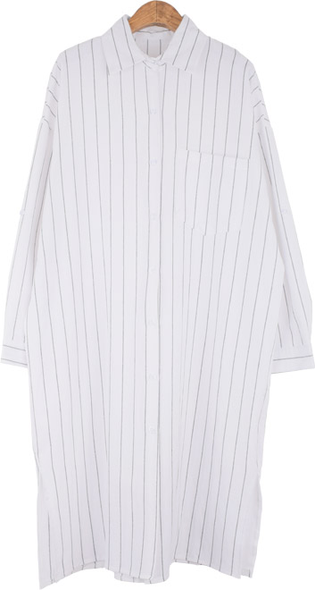 Cecese Darie Long Stripe Southern Shirt Check Mult