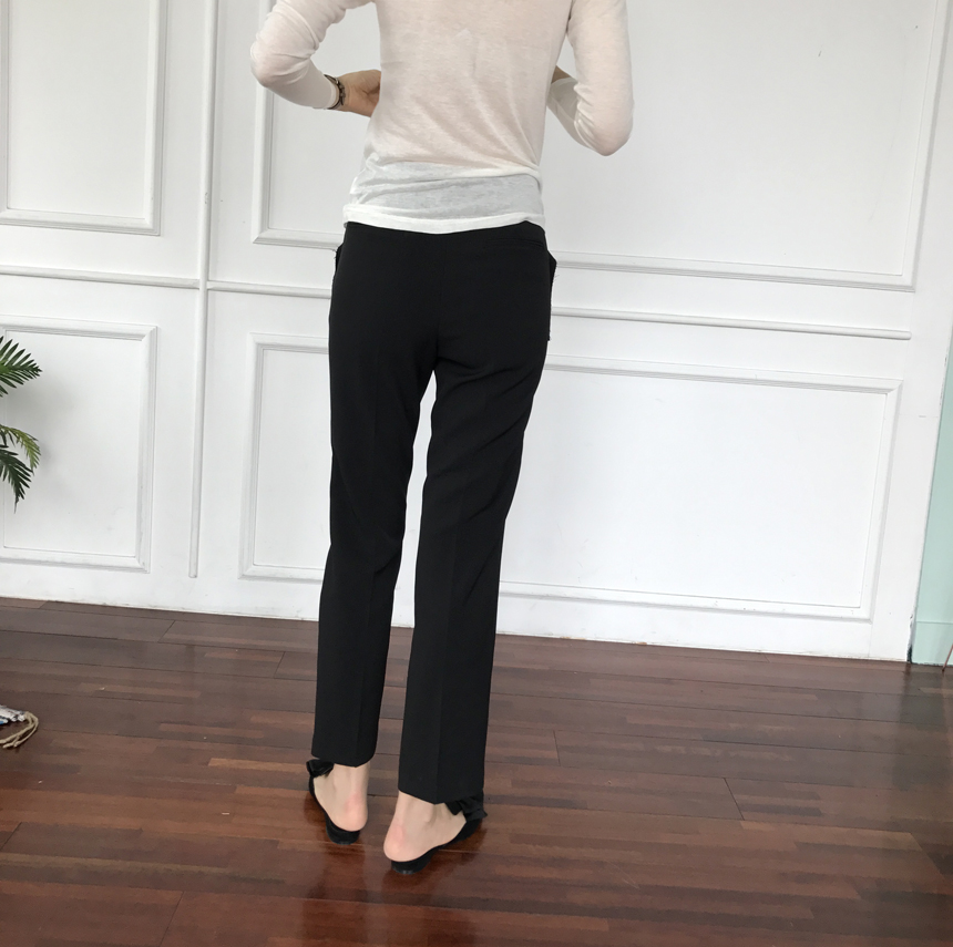 New Women's Pants Square Pocket Date Fit Fall S