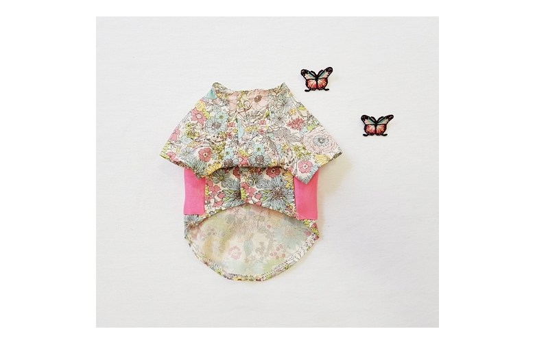 NEW DOG FASHION Liberty Pink Dogs Hanbok Crash Dog