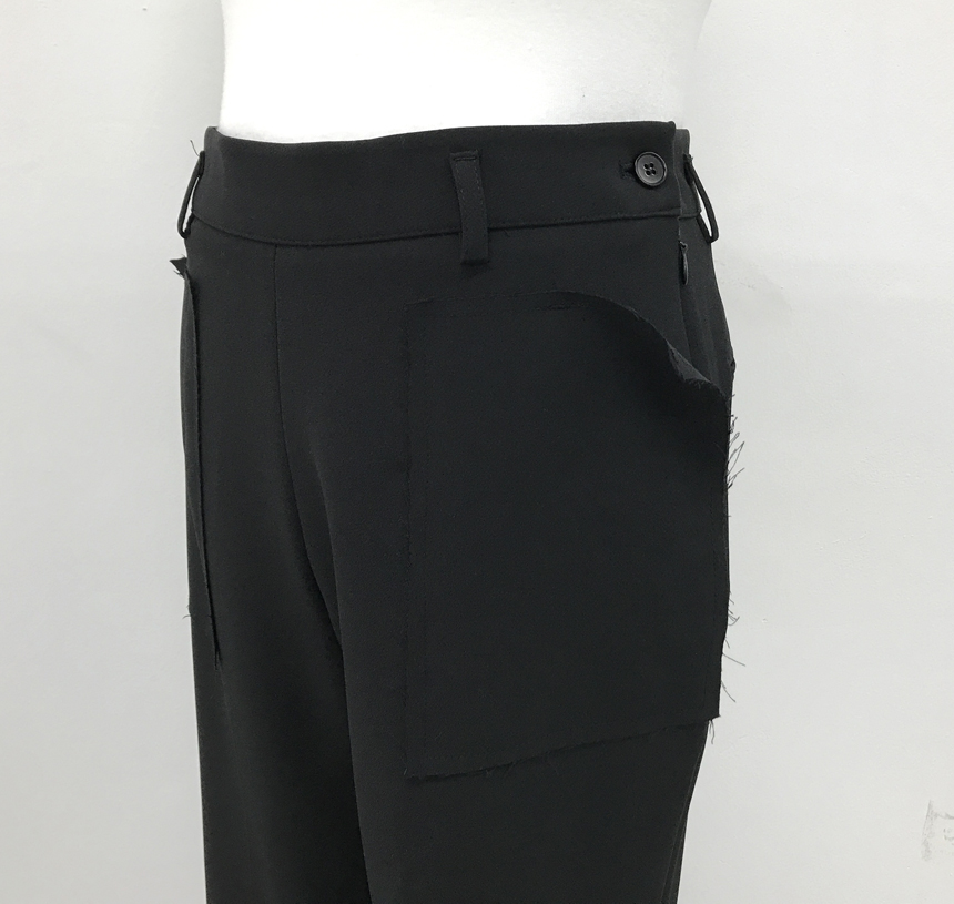 New Women's Pants Square Pocket Date Fit Fall S