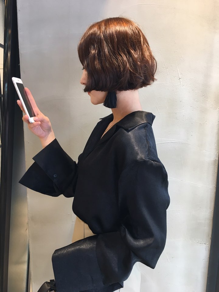 NEW FASHION LADY GIRL Blouse Free Shipping Silky B