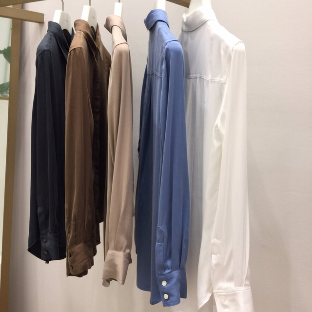 Blossom Martini Shirts 20s Women's Fall Tencel 