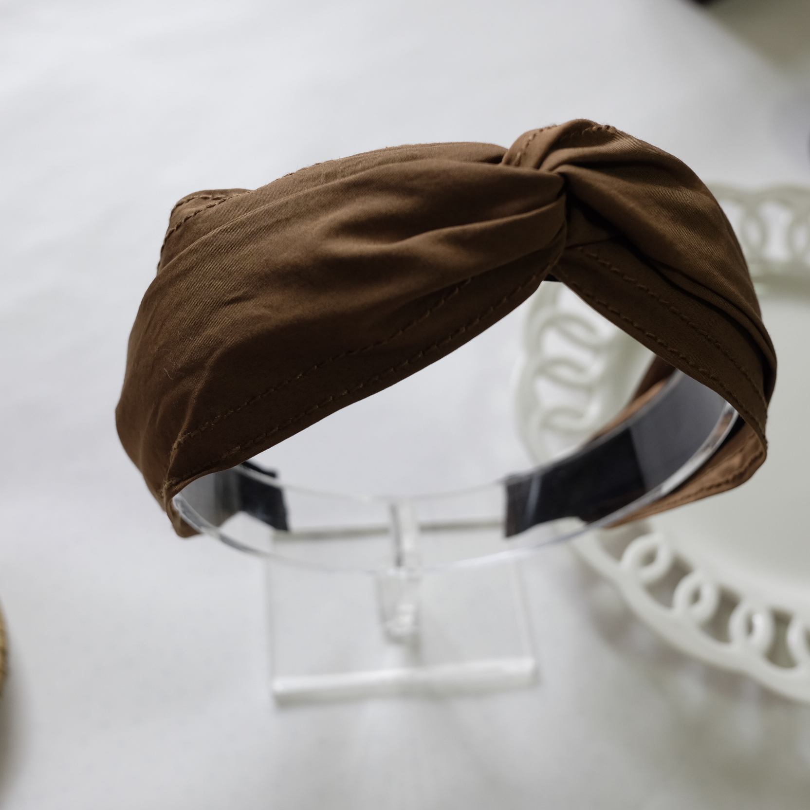 Headband Wide twist Plain hair band Bandana 3color