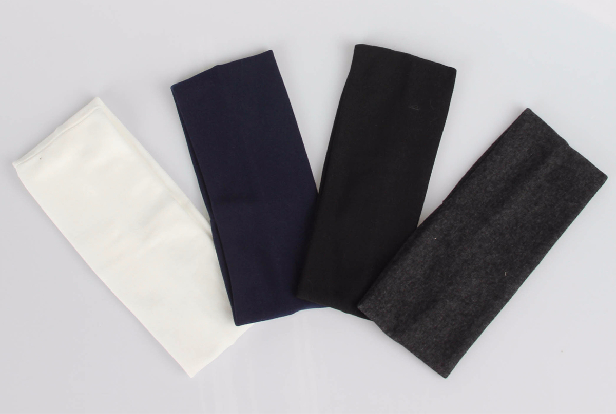 Cotton Wide Hair Band Headband Wide Yoga Exercise 