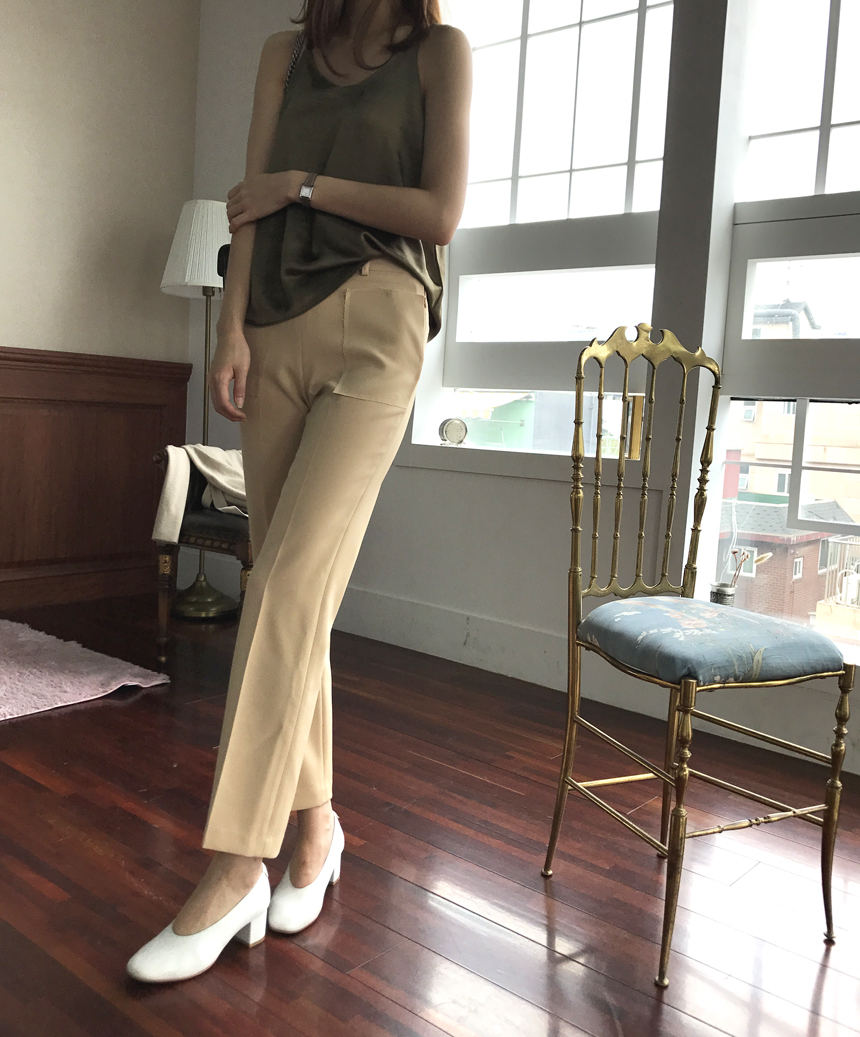 New Women's Pants Square Pocket Date Fit Fall S