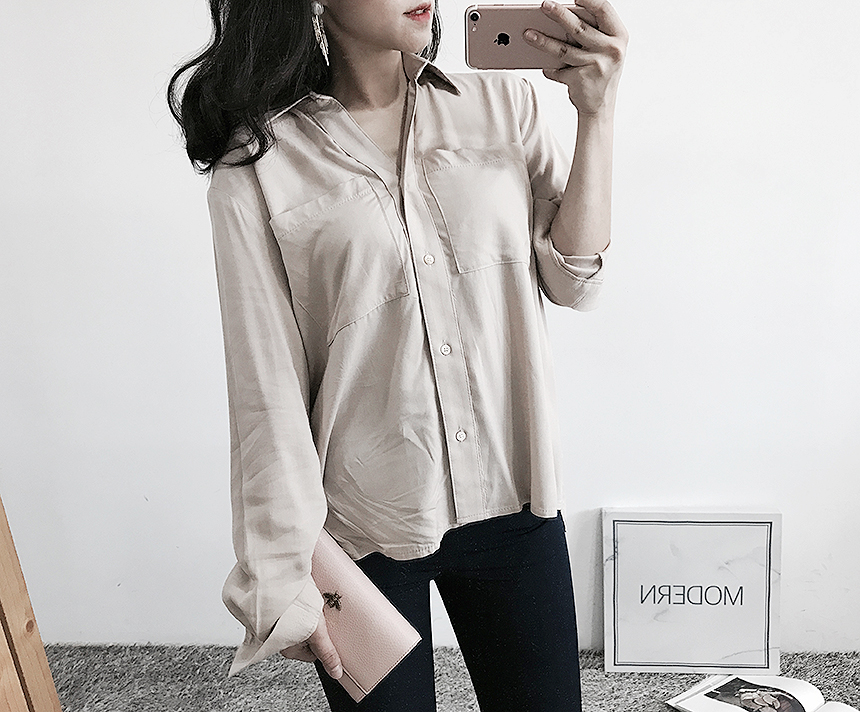 Silk Blouse Suits Coody Office Looks Silk Women