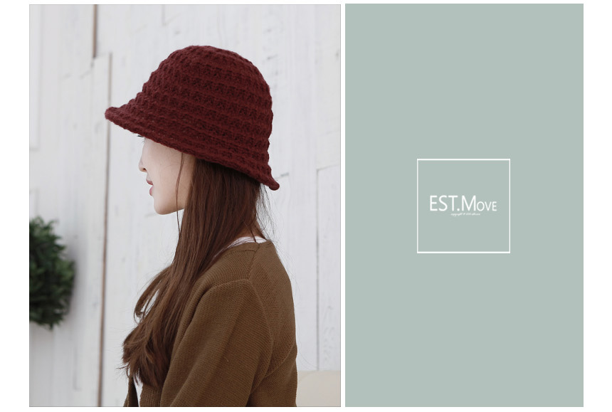 Women Sun Hats Knit Buckets Hat Woolly Hat Merino 