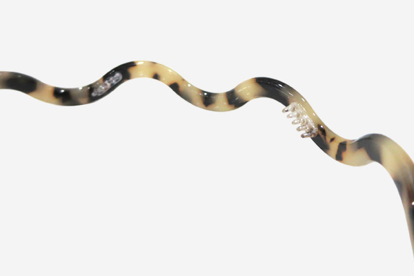 Leopard wave hair band light refreshing head sore 