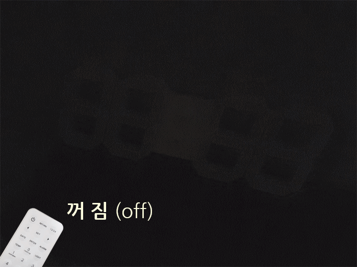 LED Wall Clock 3D Electronic Beautiful LED Wedding