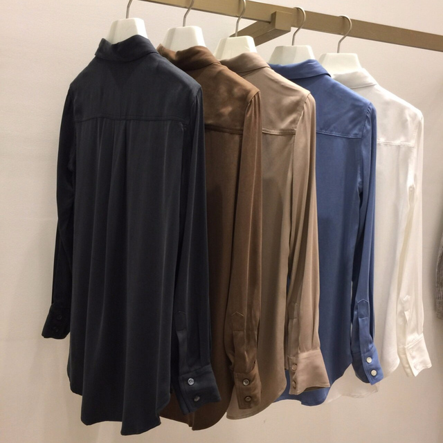 Blossom Martini Shirts 20s Women's Fall Tencel 