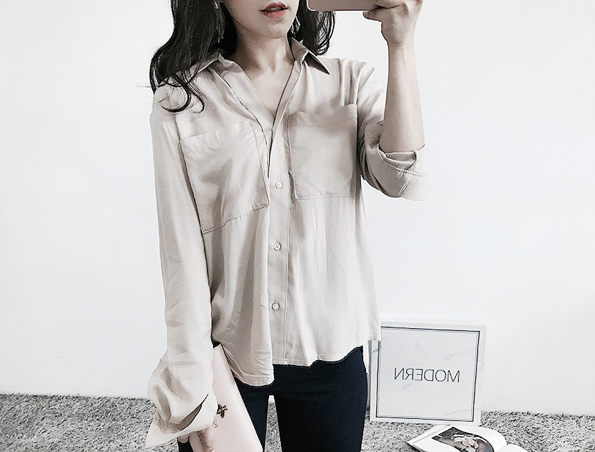 Silk Blouse Suits Coody Office Looks Silk Women