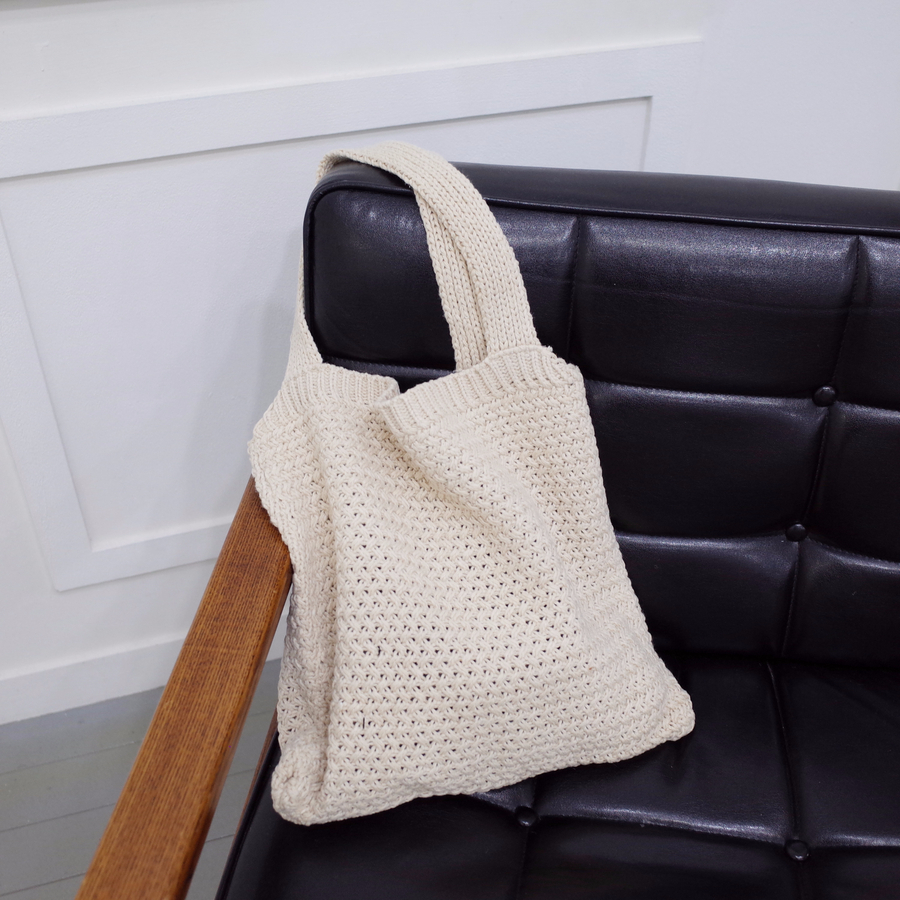 NEW ECO BAG knit eco bag natural fashion casual au