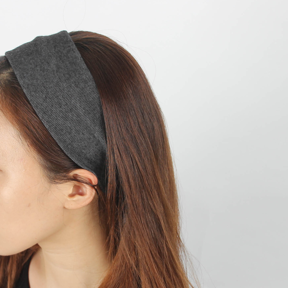 Cotton Wide Hair Band Headband Wide Yoga Exercise 