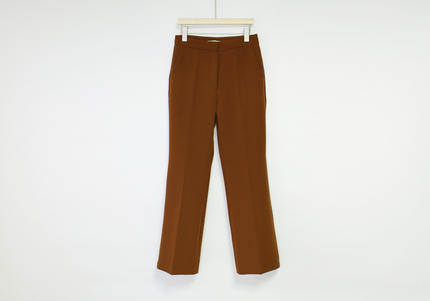 New Women's Pants Basic Wide Slacks Boot Cut Au