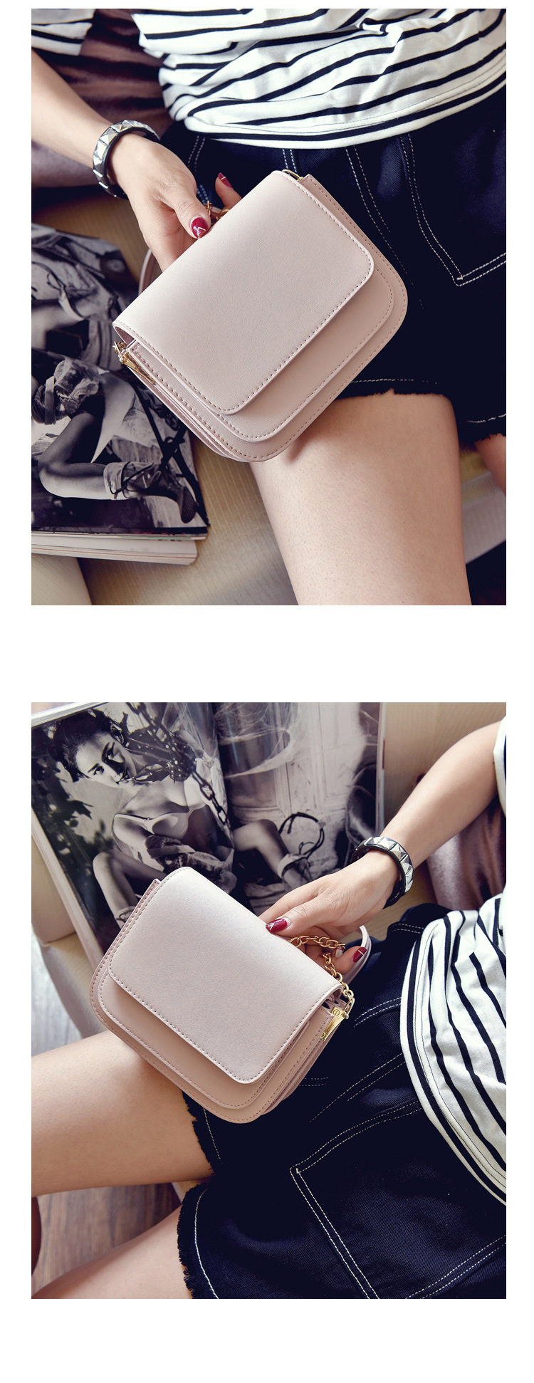 New cross-chain mini bag 20 pretty ladies three-wo