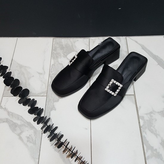 New Order Busty Fabi Square Blower Black Cody Shoe