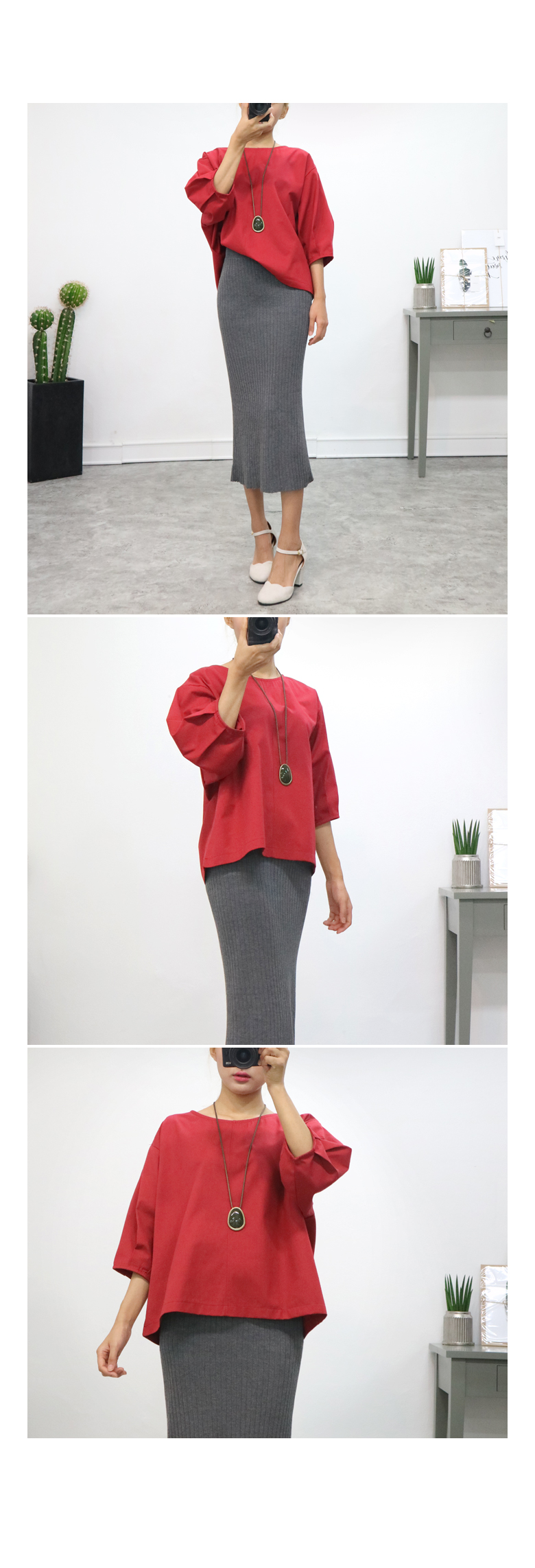 NEW FASHION LADY GIRL Blouse Apple Blouse Feminine