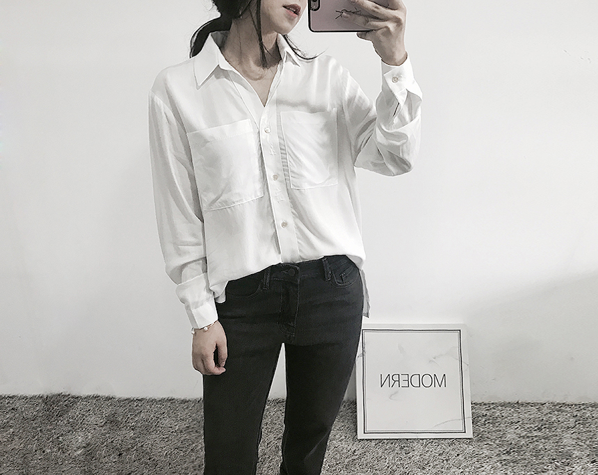 Silk Blouse Suits Coody Office Looks Silk Women