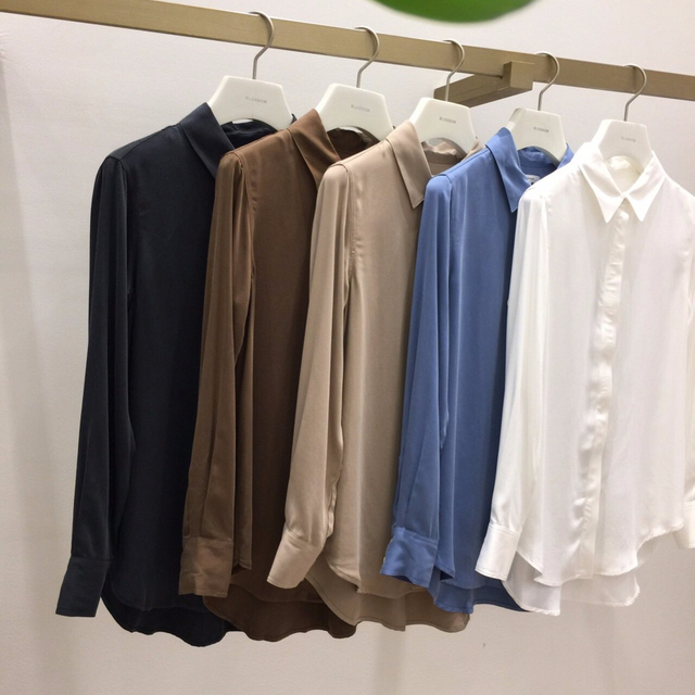 Blossom Martini Shirts 20s Women's Fall Tencel 