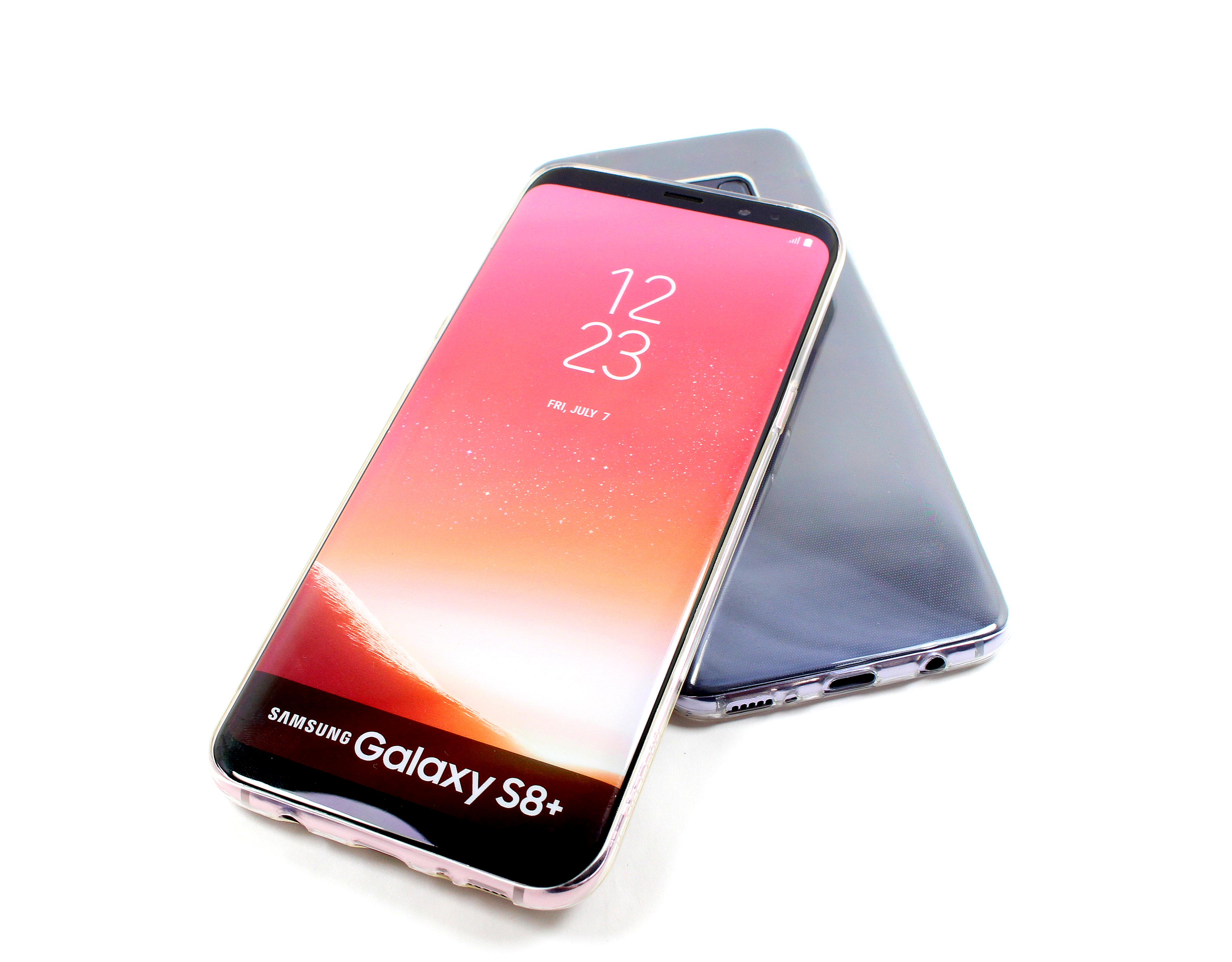 New Galaxy S8 plus thin transparent case soft slim