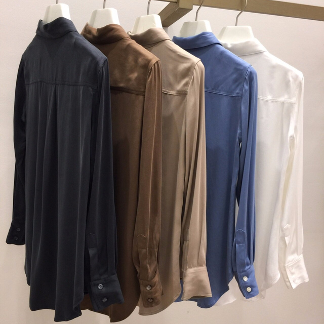 Blossom Martini Shirts 20s Women's Fall Tencel 