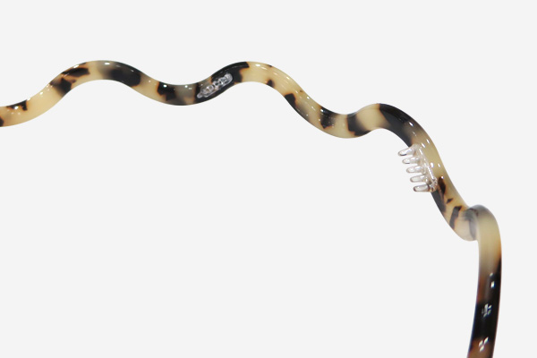 Leopard wave hair band light refreshing head sore 