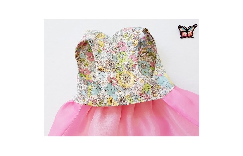 NEW DOG FASHION Liberty Pink Dogs Hanbok Crash Dog