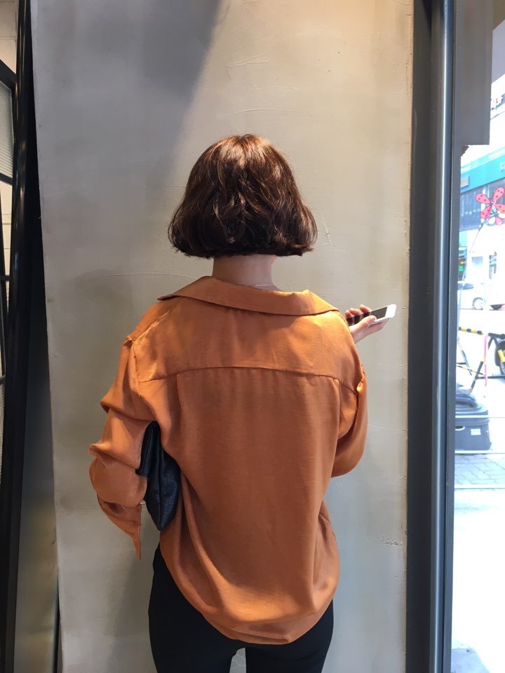 NEW FASHION LADY GIRL Blouse Free Shipping Silky B