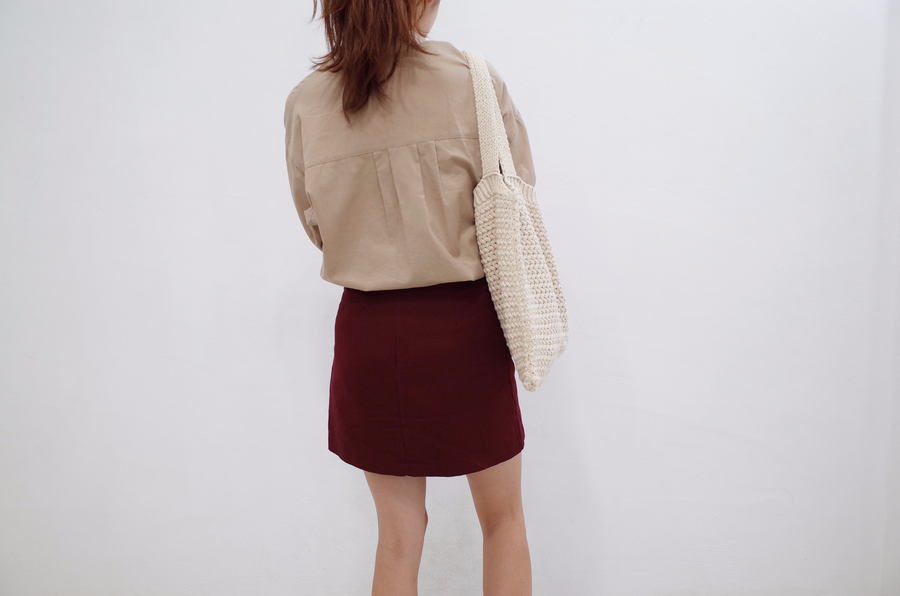 NEW ECO BAG knit eco bag natural fashion casual au