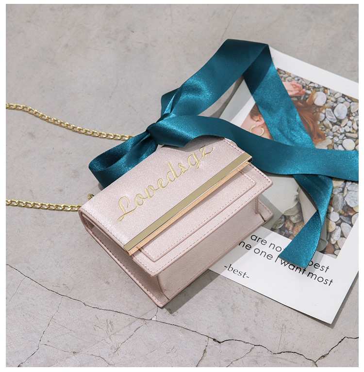 New Ribbon Silky square cross back Cute romantic s