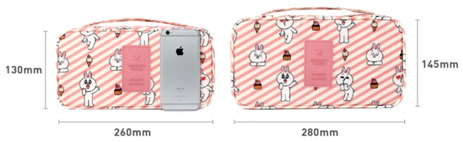 NEW TRAVEL STORAGE ORGANISER LINE FRIENDS