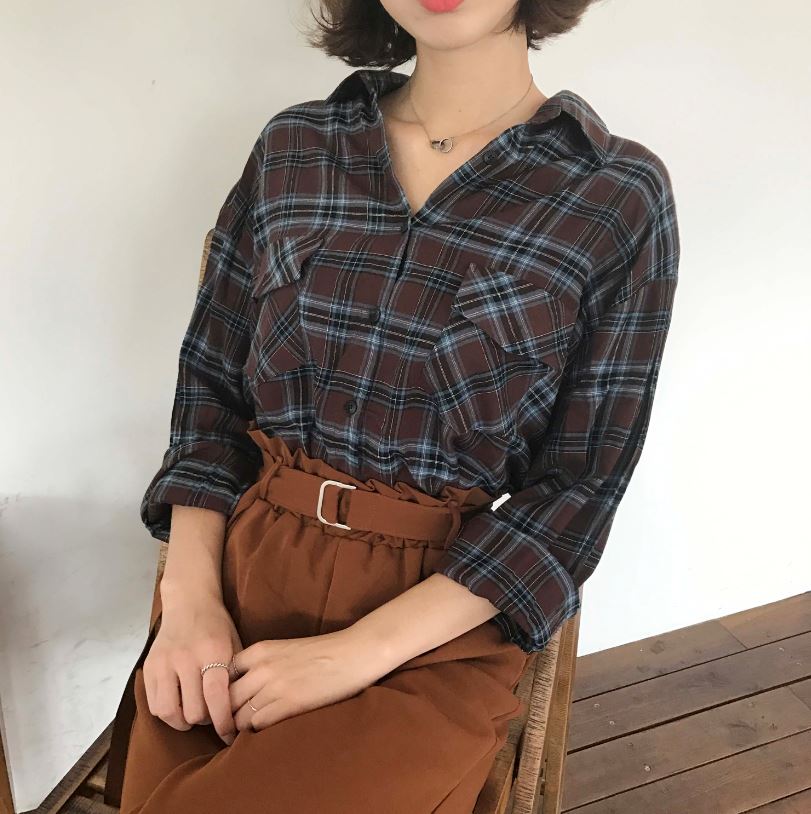 New Women's Pants High waist 9 part wide belt s