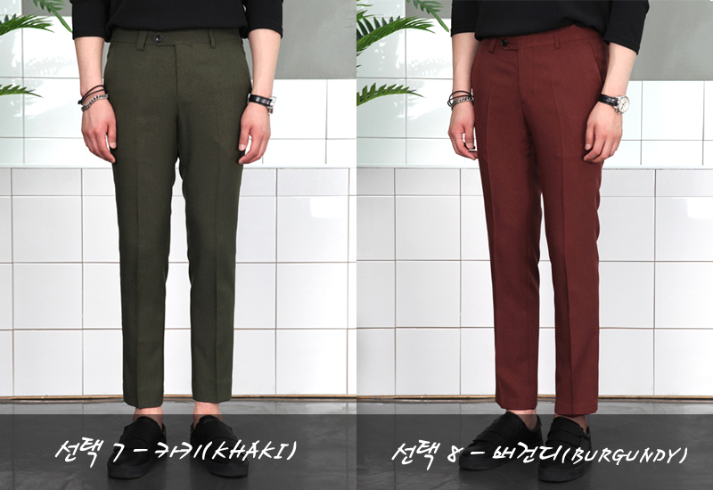 New Men's Pants Men's Slacks Suit Pants 9 sp