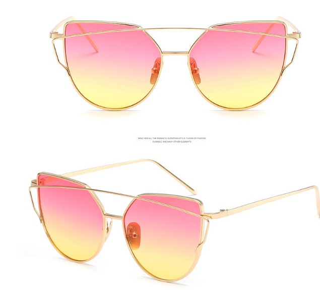 NEW FASHION SUNGLASSES B40042 Retro Fashion Tint M