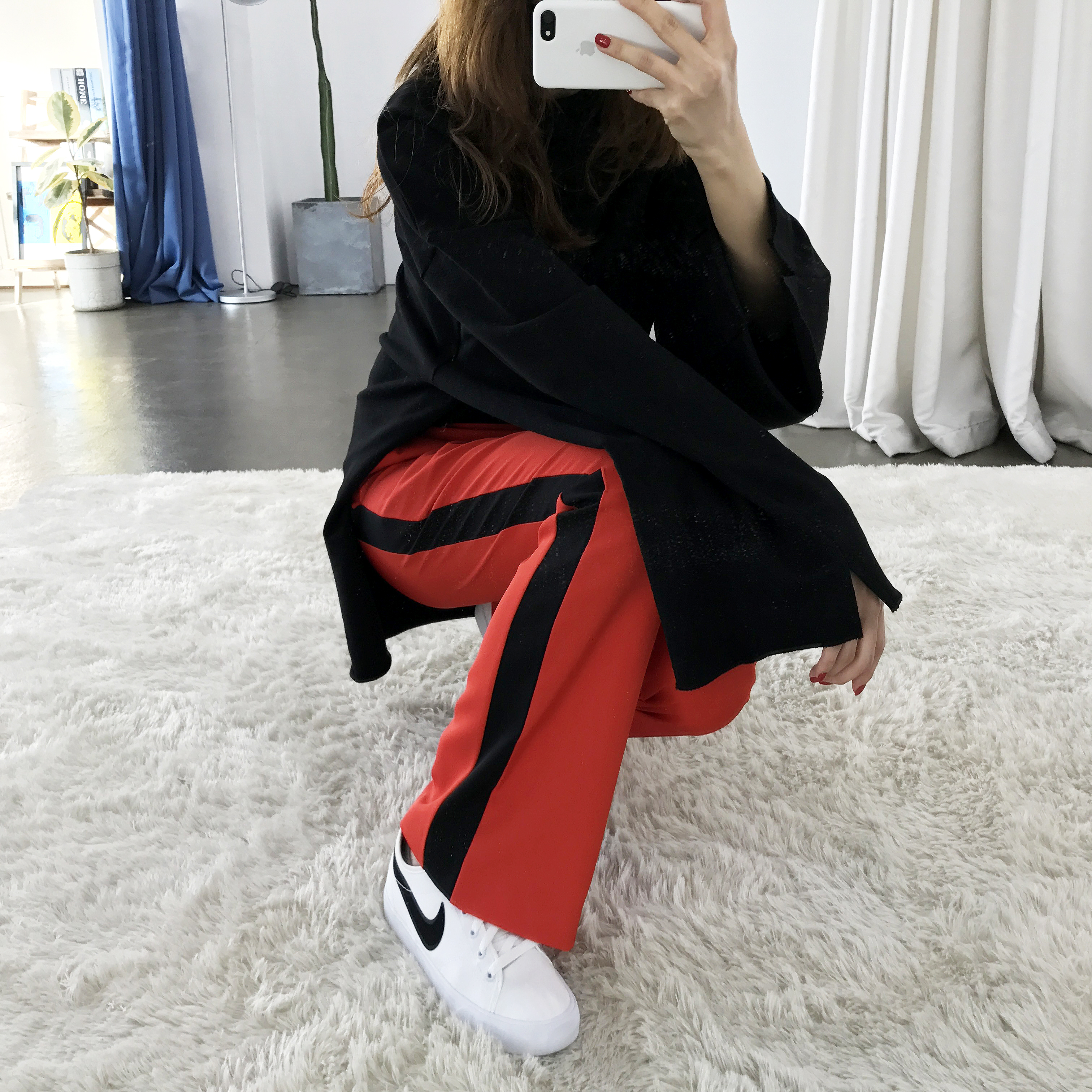 New Women's Pants Street Track Slacks Pants 20&