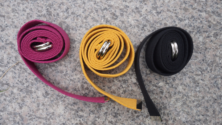 NEW MEN FASHION BELT Stretch Canvas Ring Belt 3Col