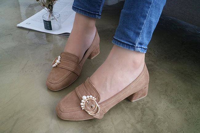 New view Young-il suede loin loser lady tassel Ton